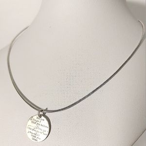 Genuine Silver 'You Are Braver Than You Believe'... Pendant